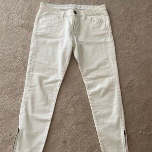 Banana Republic White Jeans